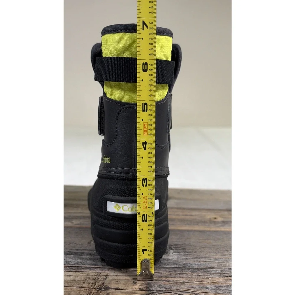 Columbia Bugaboot Celsius Toddler Boots Size 6 Black/Lime Green Bnfts Charity